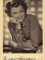 Autogrammkarte Maria Andergast 13