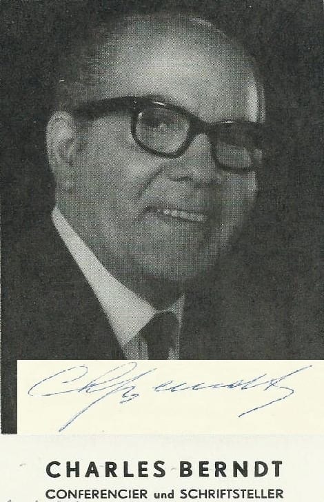 Charles Bernd Autogramm