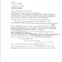 Korrespondenz 02.04.1989