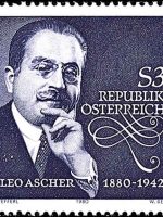 Leo Ascher Briefmarke