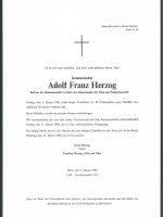 Adolf Franz Herzog Parte