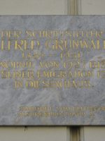Alfred Grünwald Gedenktafel
