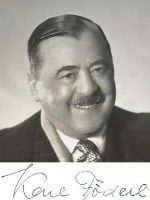 Karl Föderl mit Unterschrift