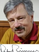 Peter Meissner mit Unterschrift