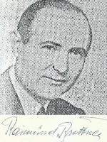 Raimund Brettner mit Unterschrift