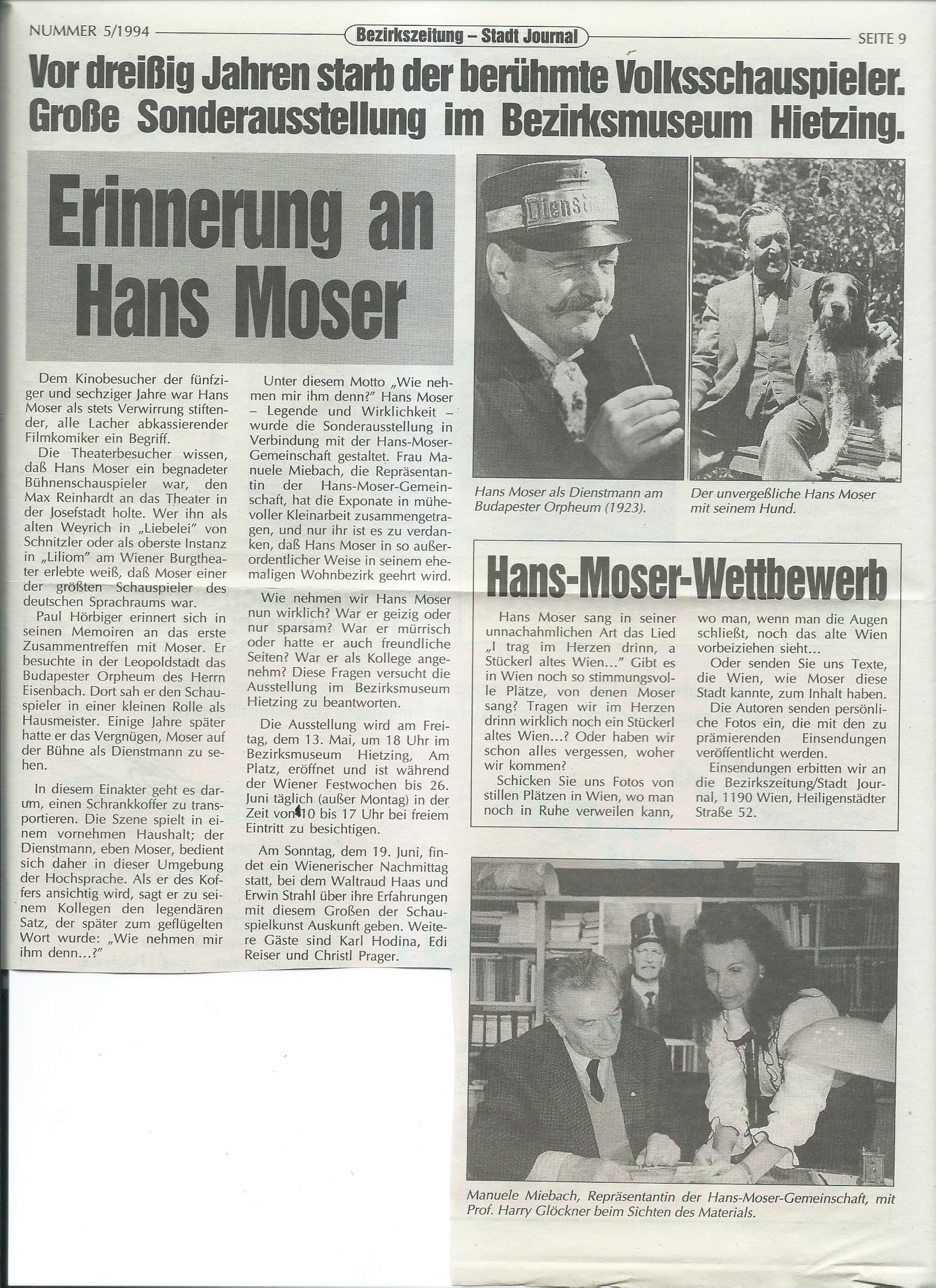 Bezirkszeitung Nr 5-1994