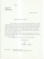 Brief Steup an Arleth 16.11.1964