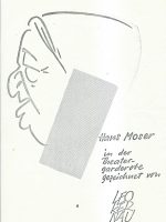 Hans Moser Karrikatur