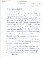 Brief Schönherr an Arleth 19.02.1984 – 1