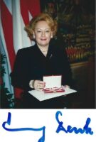 Emmy Denk mit Autogramm