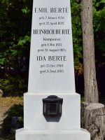 Heinrich Berté Grab