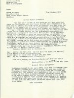 Brief Arleth an Eckhardt 29.06.1958