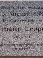 Leopoldi Gedenktafel Schönbrunnerstr 219