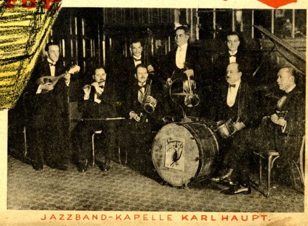 1923 Jazzband-Kapelle Karl Haupt