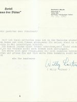 Brief Leitner an Arleth 06.02.1963