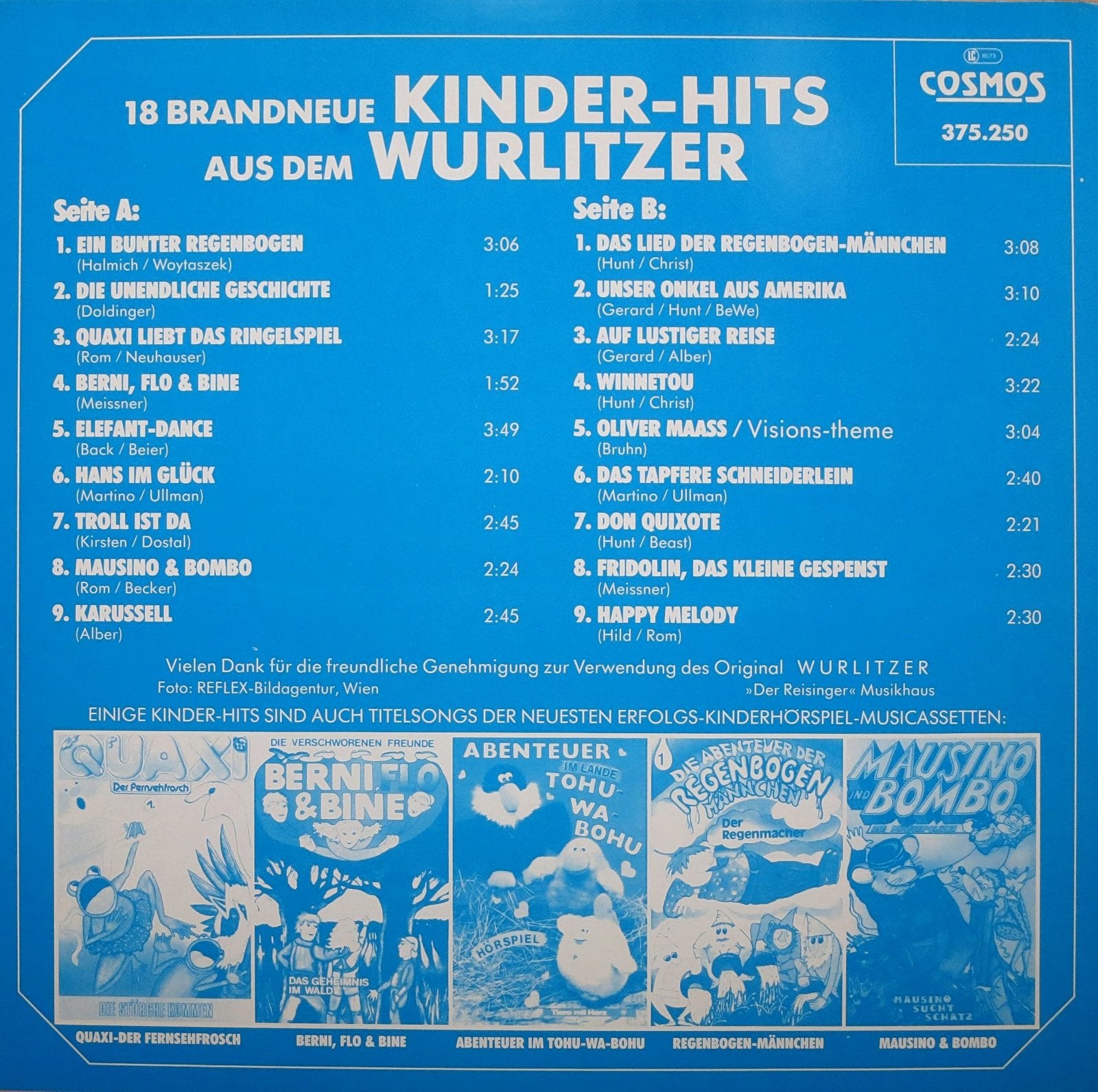 Kinder-Hits aus dem Wurlitzer – 2
