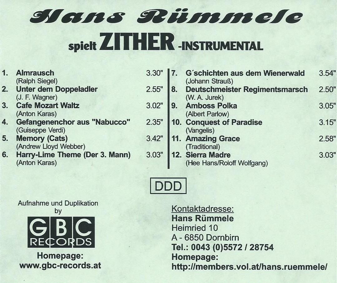 1998 – spielt Zither 3