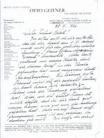 Brief Geitner an Arleth 28.11.1960 – 1