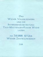 Wiener Zentralfriedhof 07.06.1995 – 2