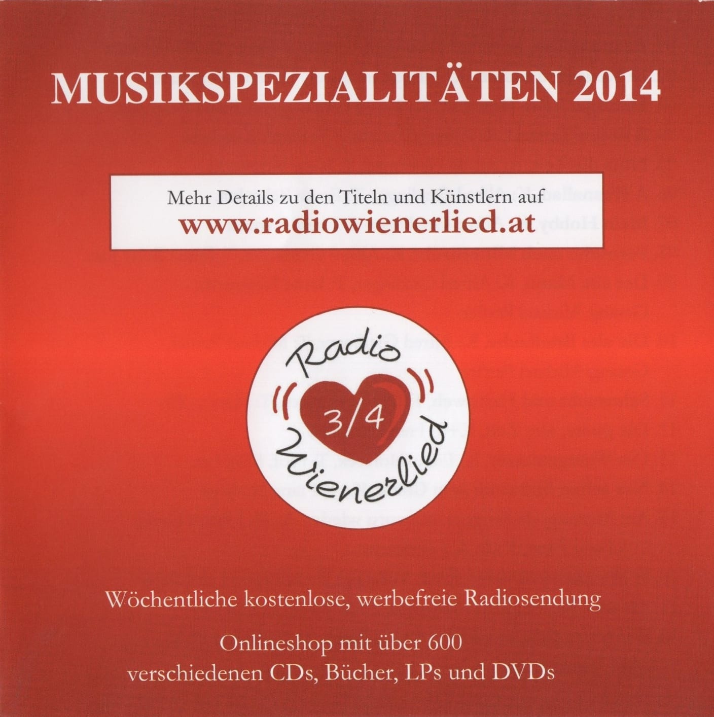 Musikspezialitäten 2014 – 1