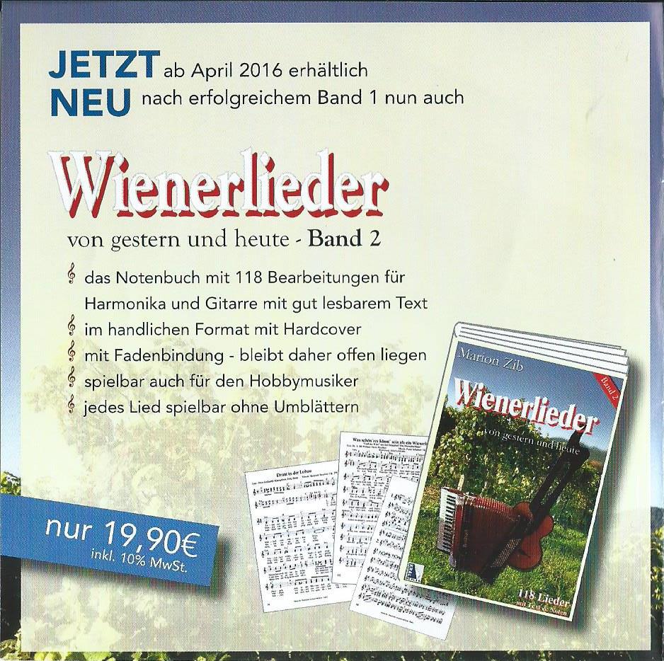 Wienerlieder – CD 2 Booklet – 2
