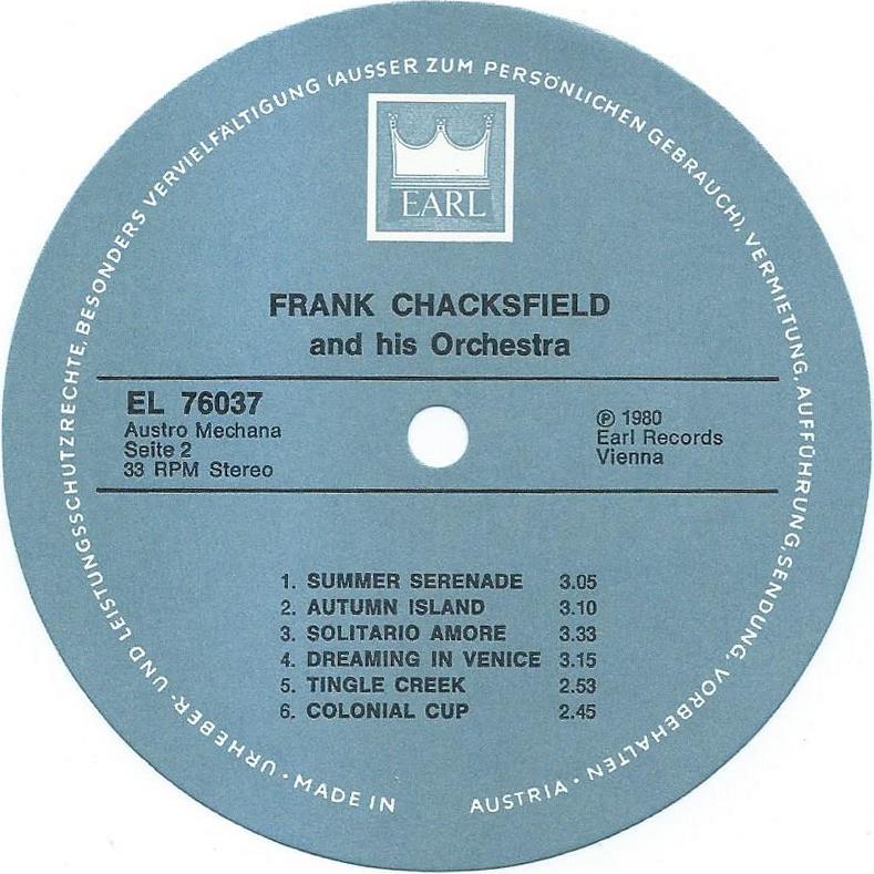 Frank Chacksfield and his Orchestra – 4