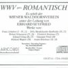WWV fast romantisch – 2