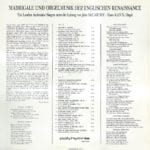 Madrigale und Orgelmusik – 2