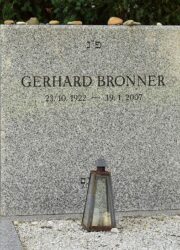 Gerhard Bronner Grab