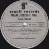 Majn Jiddisch Fiddle – 3