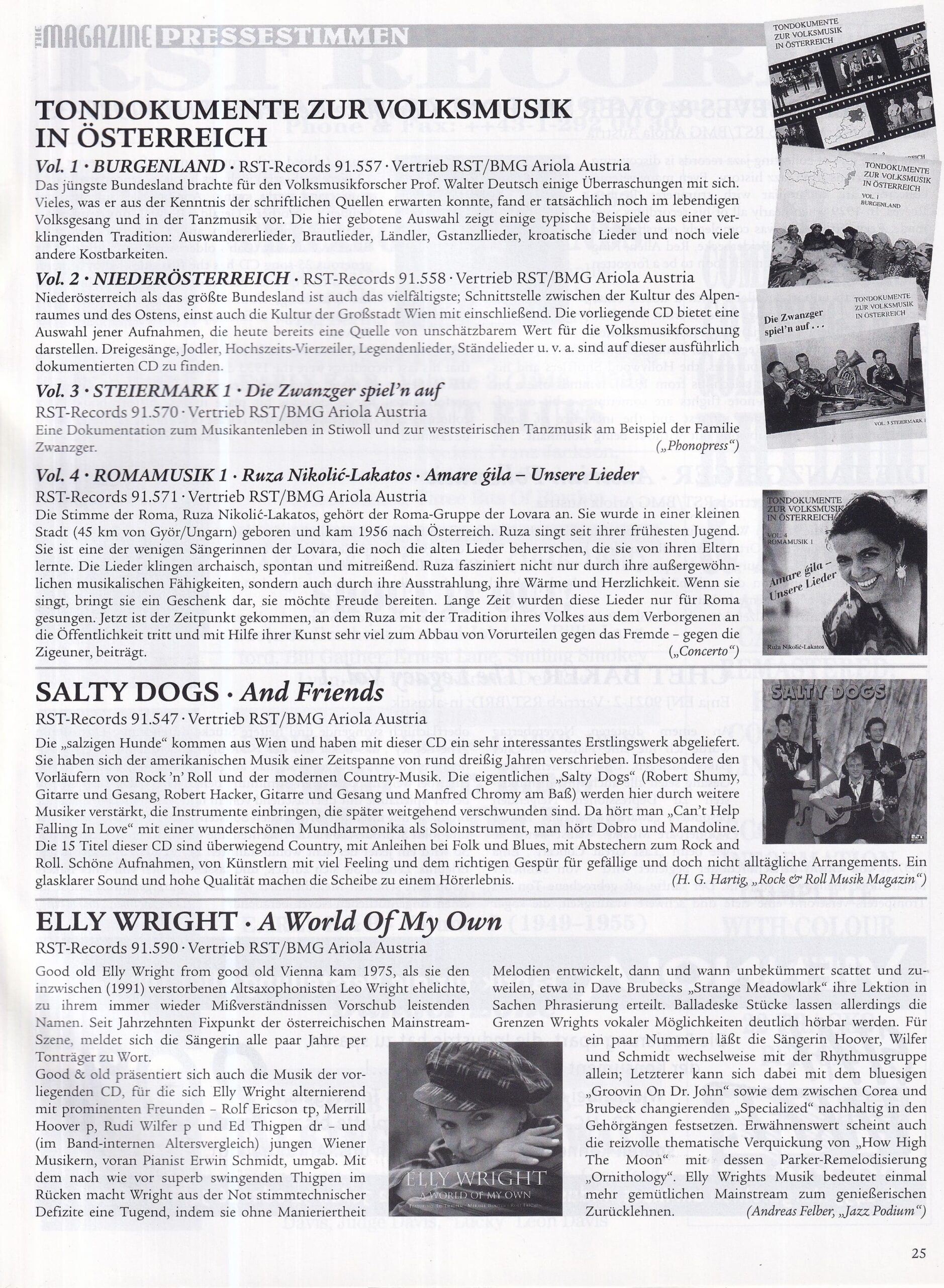 RST Magazin 1996 Nr. 1 – 25