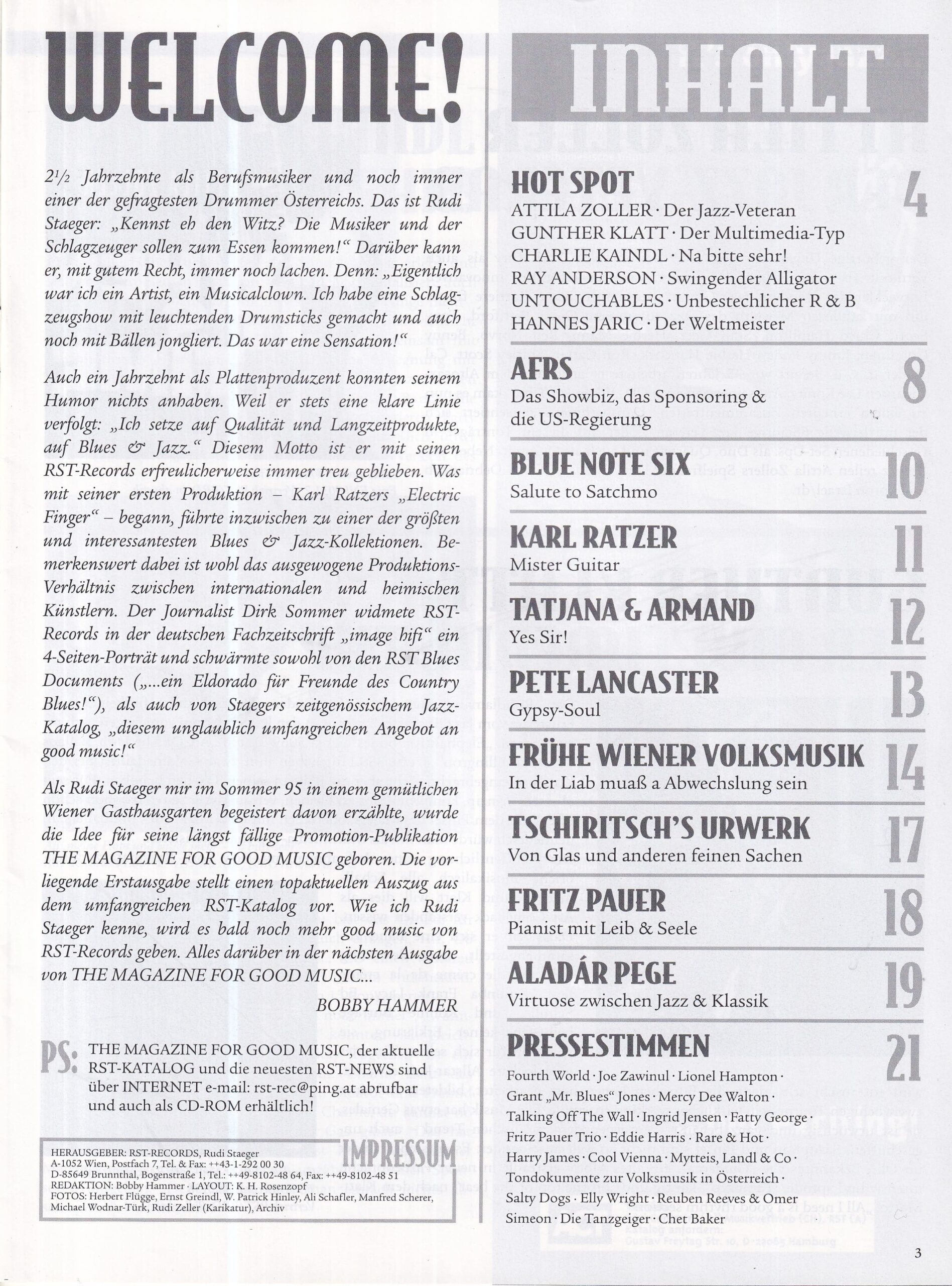 RST Magazin 1996 Nr. 1 – 3
