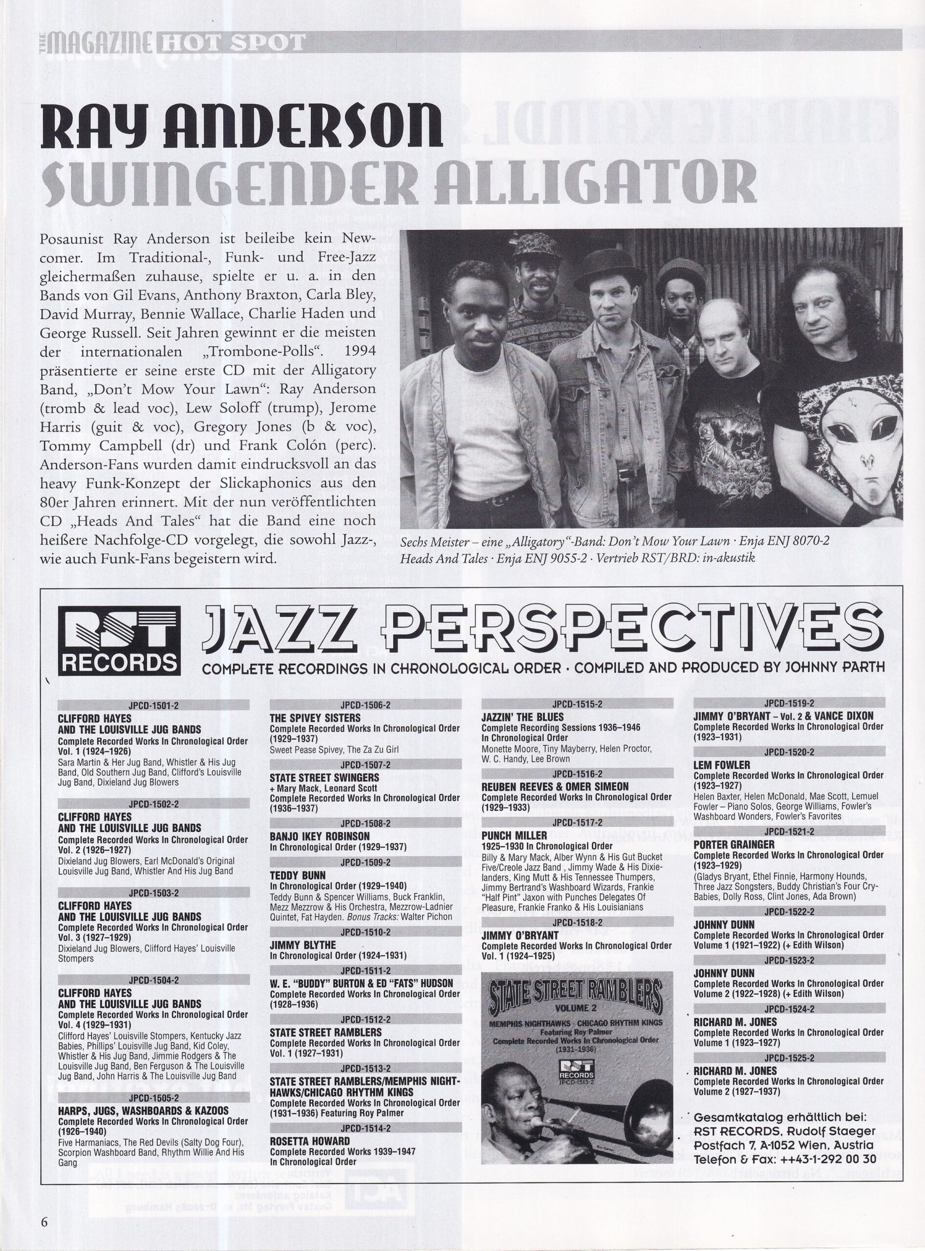 RST Magazin 1996 Nr. 1 – 6