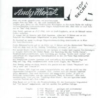 Andy Marek Promo Bio