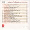 Salzburger Volksmusik von Tobi Reiser CD 3 – 2