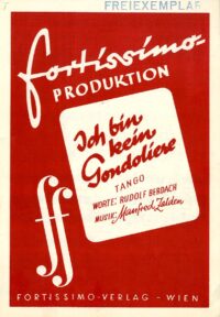 Ich bin kein Gondoliere