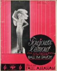 1933 Toujours lamour