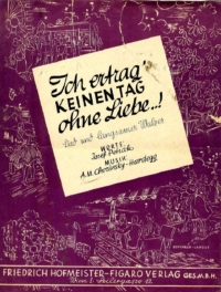Ich ertrag‘ keinen Tag ohne Liebe …!-1