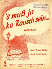 ’s muss ja ka Rausch sein