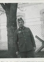 1940 Emmerich Arleth als Rekrut in Biedermannsdorf