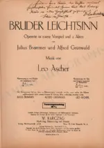 Bruder Leichtsinn