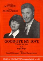 Good bye my love