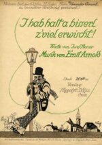 I hab halt a bisserl z’viel erwischt