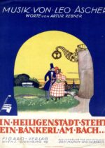 In Heiligenstadt steht ein Bankerl am Bach