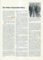 Peter Alexander Story – 1