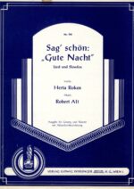 Sag schön Gute Nacht