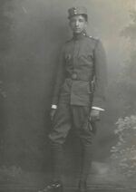 1917 März, Albert Bachrich in Uniform