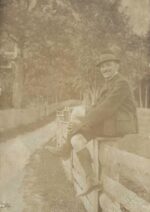 1923 Sommer Vater Bachrich in Alt-Aussee