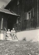 1960.05.12 – Albert Bachrich mit Schwester Elisabeth in Altaussee