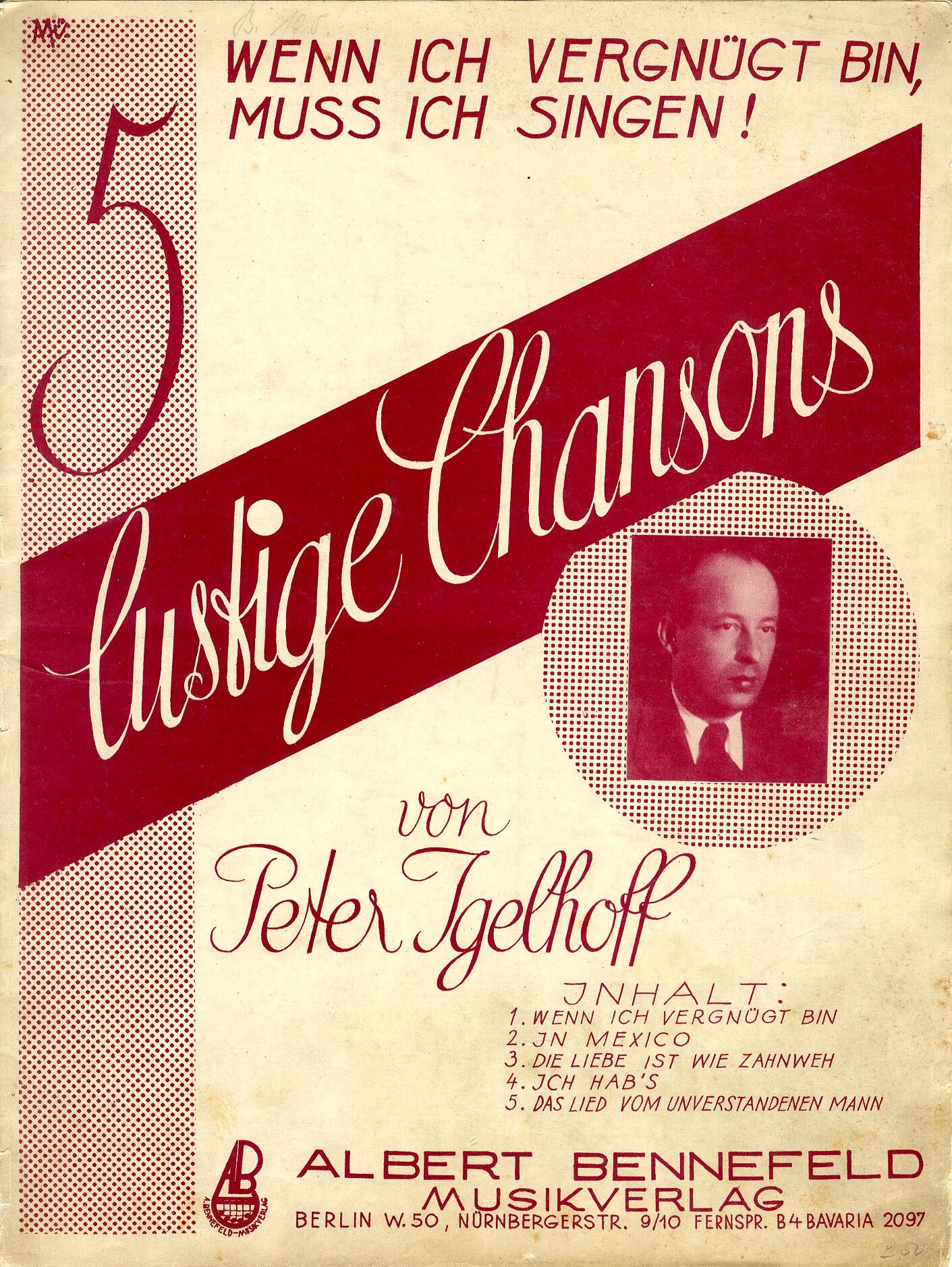 5 lustige Chansons